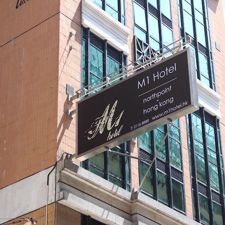 M1 Hotel North Point Hongkong Exteriör bild