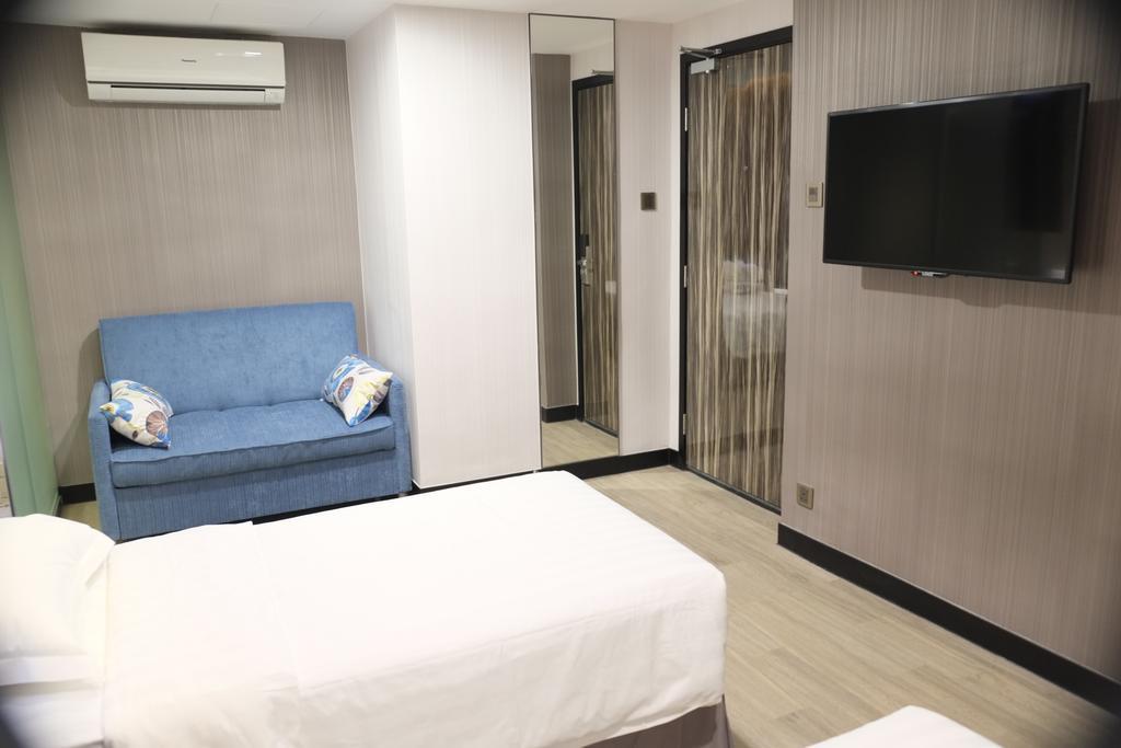 M1 North Point Hotel Hongkong Exteriör bild