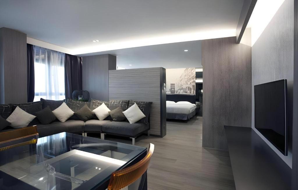 M1 North Point Hotel Hongkong Exteriör bild